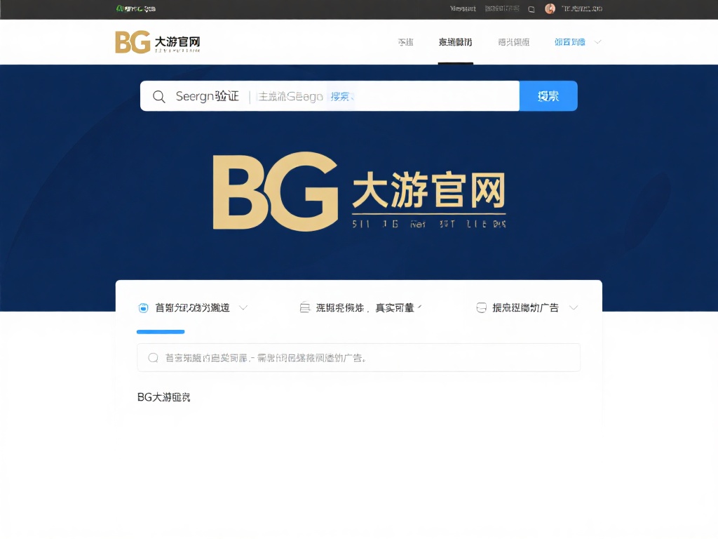 搜索引擎验证：在主流搜索引擎上检索“BG大游官网”