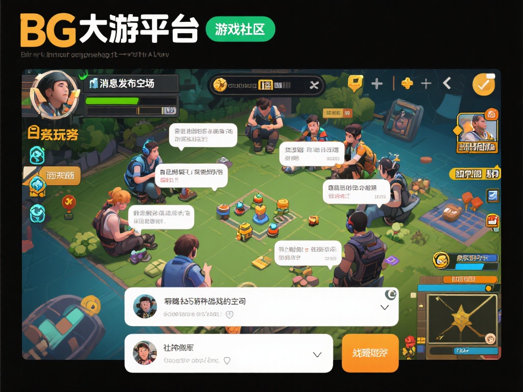 BG大游平台游戏社区不仅是一个消息发布地，更是玩家