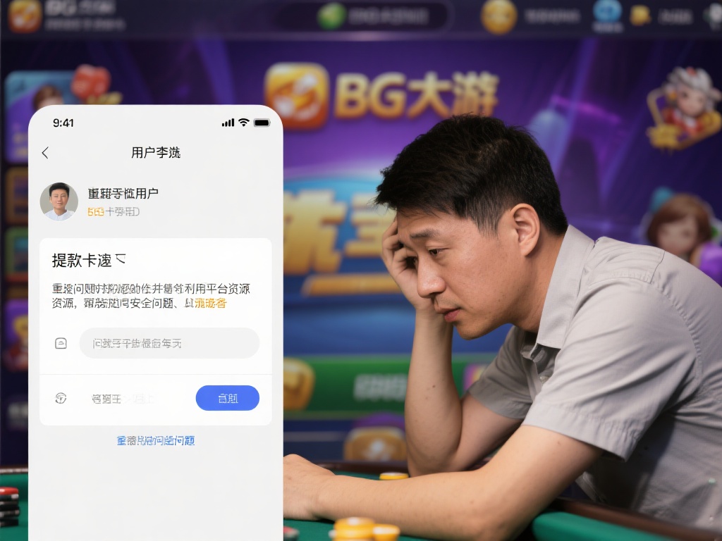 曾有一位BG大游用户李先生，因提现卡住问题困扰多日