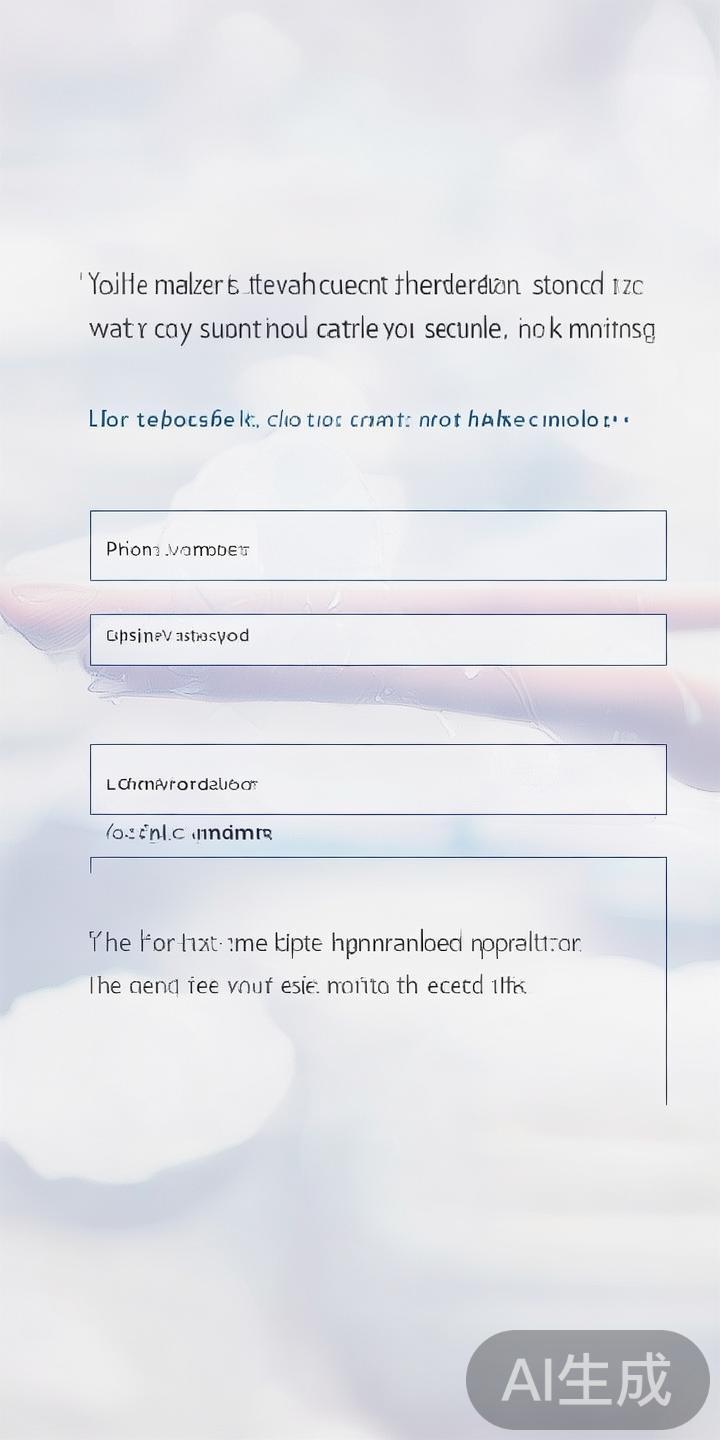 第四步：填写基本注册信息
若扫码后未自动跳转，用